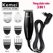Tông đơ chấn viền 3in1 Kemei KM-701 chuyên dùng  salon giúp tạo kiểu tóc - tattto - điêu khắc tóc [HÀNG CHÍNH HÃNG]